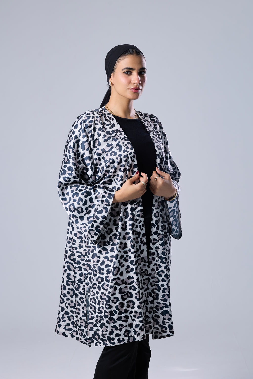 The leopard kimono
