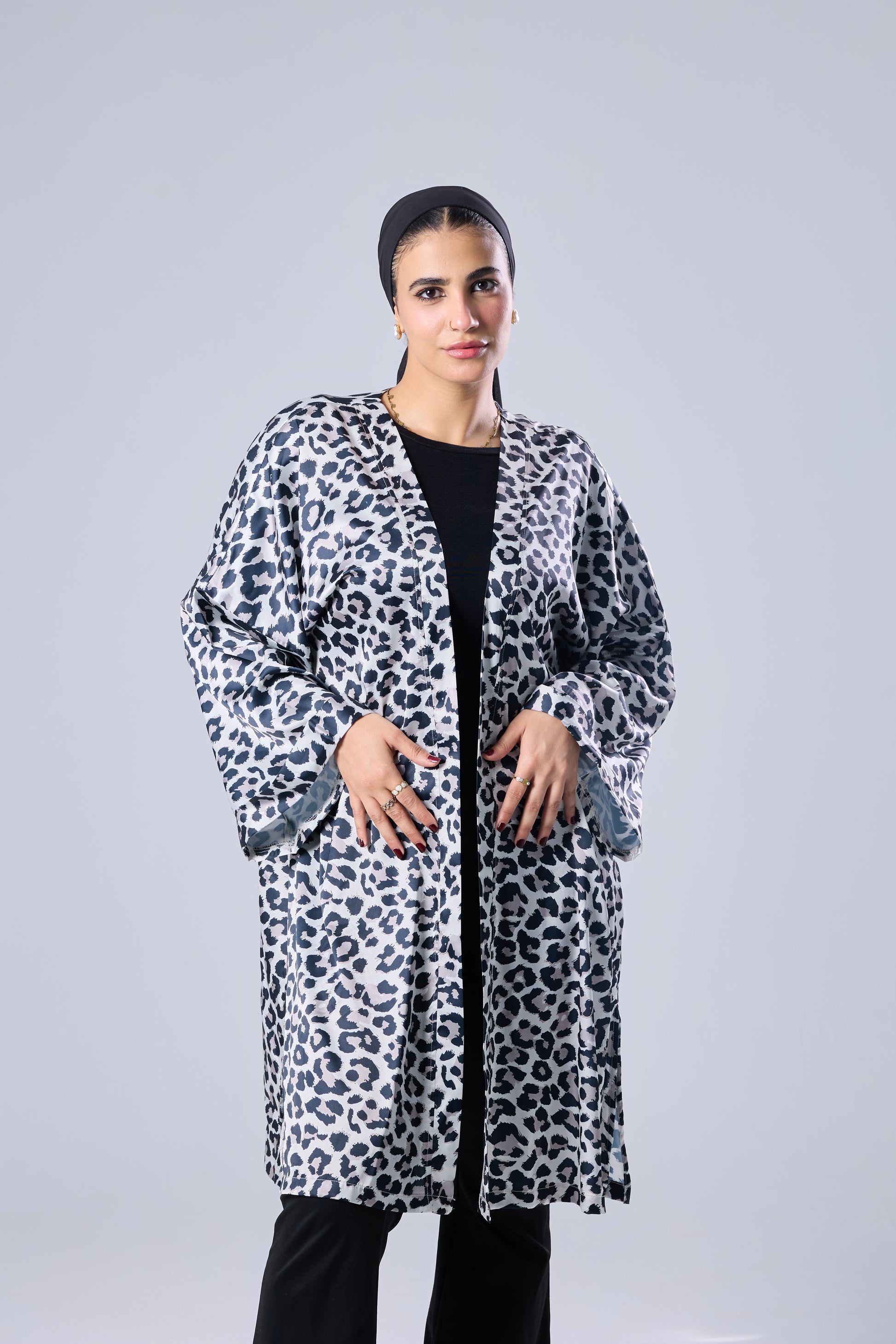 The leopard kimono