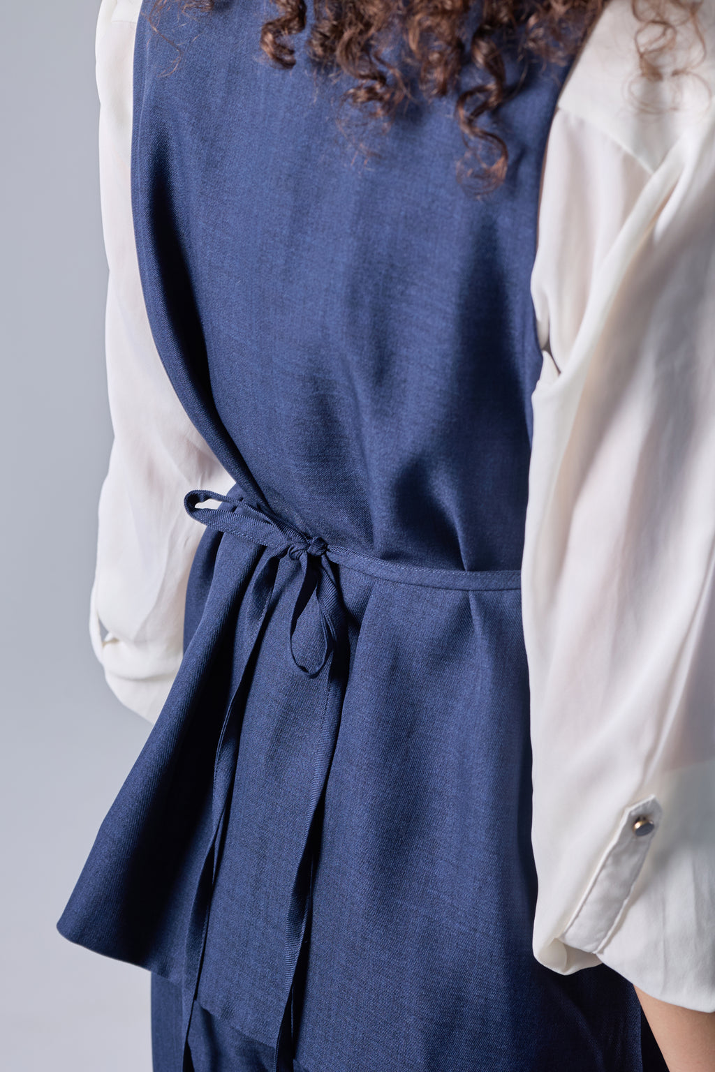The navy Vest