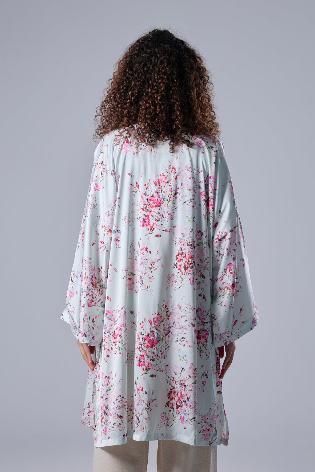 The floral kimono